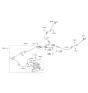 Diagram for 2019 Hyundai Ioniq Parking Brake Cable - 59760-G2410