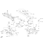 Diagram for 2022 Hyundai Ioniq Axle Support Bushings - 55230-G2000