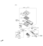 Diagram for Hyundai Ioniq Air Filter Box - 28110-G2600