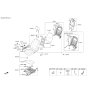 Diagram for 2017 Hyundai Ioniq Seat Cover - 88260-G2010-SHE