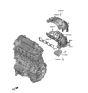 Diagram for 2021 Hyundai Ioniq Exhaust Manifold - 28510-03HA4