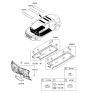 Diagram for 2019 Hyundai Ioniq Dash Panels - 84120-G2000