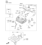 Diagram for Hyundai Ioniq Coolant Reservoir - 25430-G2800