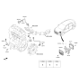 Diagram for Hyundai Ioniq Engine Control Module - 39110-03HM0