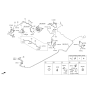 Diagram for Hyundai Ioniq Brake Line - 58737-G2300