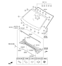 Diagram for Hyundai Ioniq Windshield - 86111-G2240