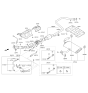 Diagram for 2013 Hyundai Santa Fe Sport Exhaust Hanger - 28760-2G000