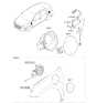 Diagram for 2018 Hyundai Ioniq Fuel Door - 69510-G2000