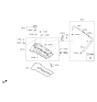 Diagram for Hyundai Oil Filler Cap - 26510-26640