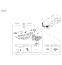 Diagram for Hyundai Ioniq Light Socket - 92166-G2150