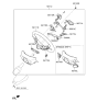 Diagram for 2021 Hyundai Ioniq Cruise Control Switch - 96770-G2000