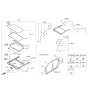 Diagram for Hyundai Ioniq Sunroof - 81600-G2000-YGE