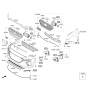 Diagram for Hyundai Ioniq Grille - 86560-G2000