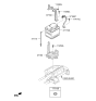 Diagram for 2021 Hyundai Ioniq Car Batteries - 37110-G2410