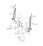 Diagram for 2023 Hyundai Tucson Seat Belt - 88820-CW000-NNB