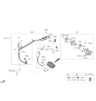 Diagram for 2022 Hyundai Tucson A/C Hose - 97777-CW000