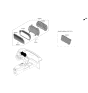 Diagram for Hyundai Tucson Instrument Cluster - 94013-CW010