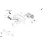 Diagram for 2023 Hyundai Tucson A/C Switch - 97250-CW010-RET