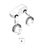 Diagram for 2022 Hyundai Tucson Wheelhouse - 86812-CW000