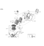 Diagram for Hyundai Ioniq 5 Seat Motor - 886A1-L1000