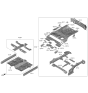 Diagram for Hyundai Tucson Floor Pan - 65511-CW000