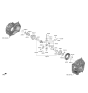 Diagram for 2022 Hyundai Santa Fe Differential - 45821-3F800