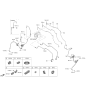 Diagram for 2023 Hyundai Tucson Hydraulic Hose - 58732-CW000