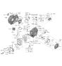 Diagram for Hyundai Santa Fe Radiator Hose - 25415-L0010