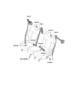 Diagram for 2022 Hyundai Tucson Seat Belt - 89810-CW000-NNB