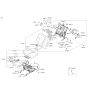 Diagram for 2022 Hyundai Tucson Armrest - 89900-CW010-KIE