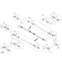 Diagram for Hyundai Tucson CV Joint - 496A2-CW000