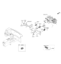 Diagram for 2023 Hyundai Santa Cruz Ignition Switch - 93502-N9000-LS5