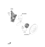 Diagram for 2022 Hyundai Tucson Steering Knuckle - 51710-N9100