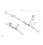 Diagram for 2022 Hyundai Tucson Steering Gear Box - 56500-CW100