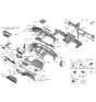 Diagram for Hyundai Santa Fe Hybrid Ignition Switch - 93500-S1100-VCA