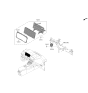 Diagram for 2022 Hyundai Santa Fe Hybrid Speedometer - 94031-CL020