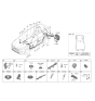 Diagram for 2023 Hyundai Santa Fe Hybrid Fuse - 18980-35924