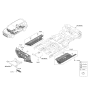 Diagram for 2023 Hyundai Santa Fe Hybrid Dash Panels - 84120-S1300