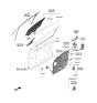 Diagram for 2023 Hyundai Santa Fe Hybrid Door Lock - 81310-S1000