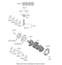 Diagram for Hyundai Tucson Crankshaft - 23111-2M20H