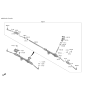 Diagram for Hyundai Santa Fe Hybrid Tie Rod End - 56820-P2000