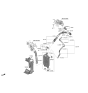 Diagram for 2021 Hyundai Santa Fe Hybrid Intercooler - 28270-2M300