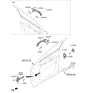 Diagram for 2023 Hyundai Santa Fe Hybrid Door Handle - 82660-S1NB0