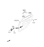 Diagram for 2022 Hyundai Elantra Door Handle - 83651-AA000