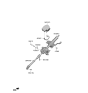 Diagram for 2021 Hyundai Elantra Steering Column - 56390-AA020