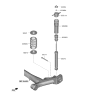 Diagram for 2022 Hyundai Elantra Shock Absorber - 55307-AB710