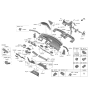 Diagram for 2022 Hyundai Elantra Glove Box - 84510-AB010-NNB