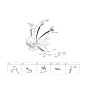 Diagram for 2021 Hyundai Elantra Battery Cable - 91850-AB220