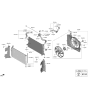 Diagram for 2022 Hyundai Elantra Coolant Reservoir Cap - 25441-AB000