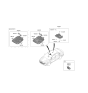 Diagram for 2023 Hyundai Elantra Dome Light - 92810-AB120-LS5